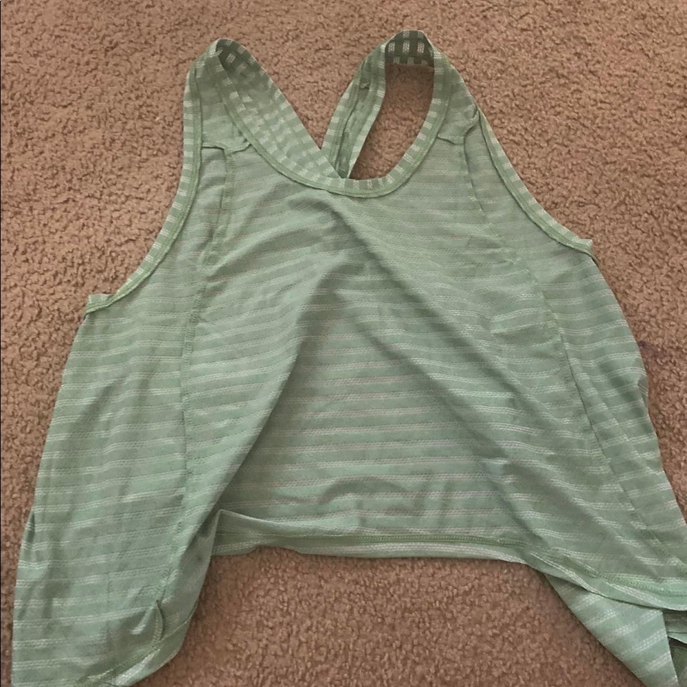 Zyia green tank top